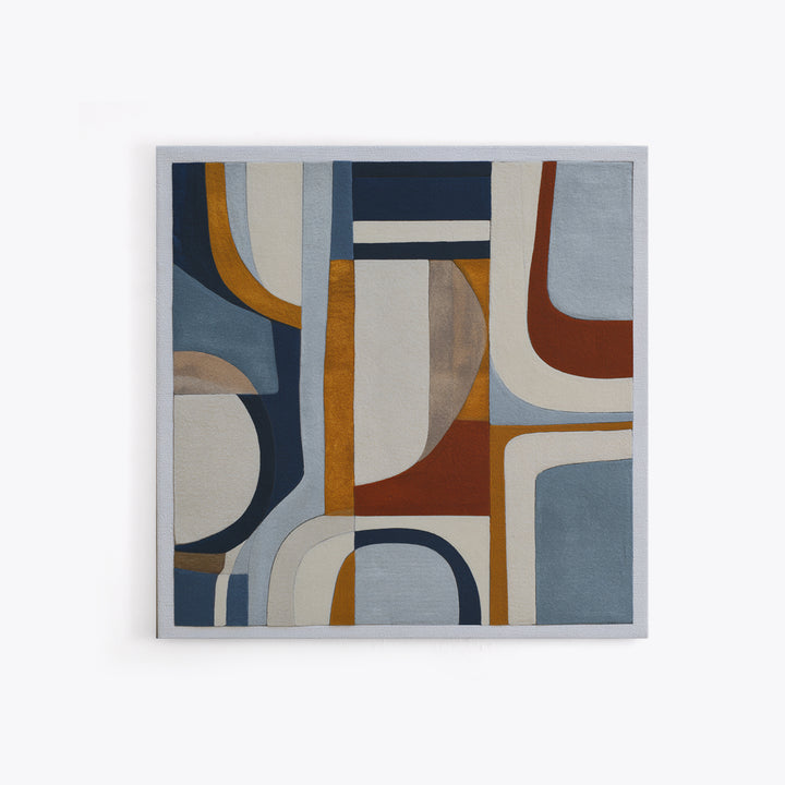 Soft Wool Texture Abstract Canvas Print, Scandinavian Art, Minimalist Decor, Living Room Decor, Abstract Art, Nordic, SCA-1x1-91