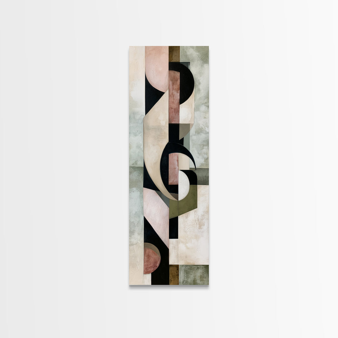 Calm Lake Dock Canvas Print, Scandinavian Art, Printable, Living Room Decor, Fine Art, Nordic, Abstract Wall Art, Boho Wall Art, SCA-1x3-99