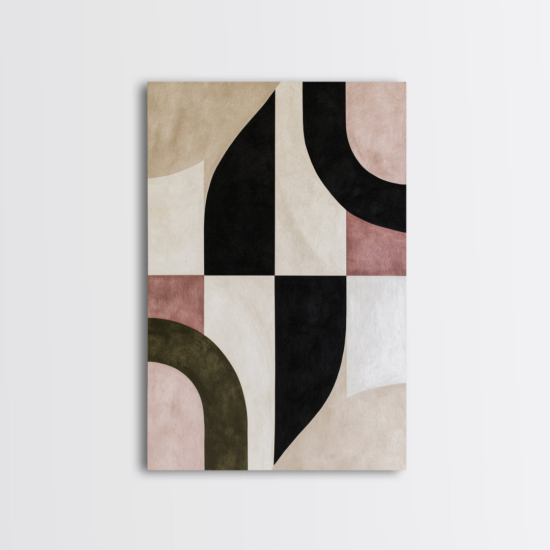 Soft Wool Texture Abstract Canvas Print, Scandinavian Art, Living Room Decor, Abstract Art, Nordic, Living Room Wall Art, SCA-2x3-27