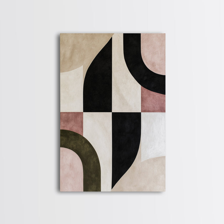 Soft Wool Texture Abstract Canvas Print, Scandinavian Art, Living Room Decor, Abstract Art, Nordic, Living Room Wall Art, SCA-2x3-27