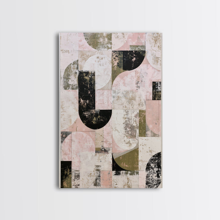 Snowy Nordic Forest Canvas Print, Scandinavian Art, Modern Art, Living Room Decor, Fine Art, Nordic, Contemporary Art, SCA-2x3-81