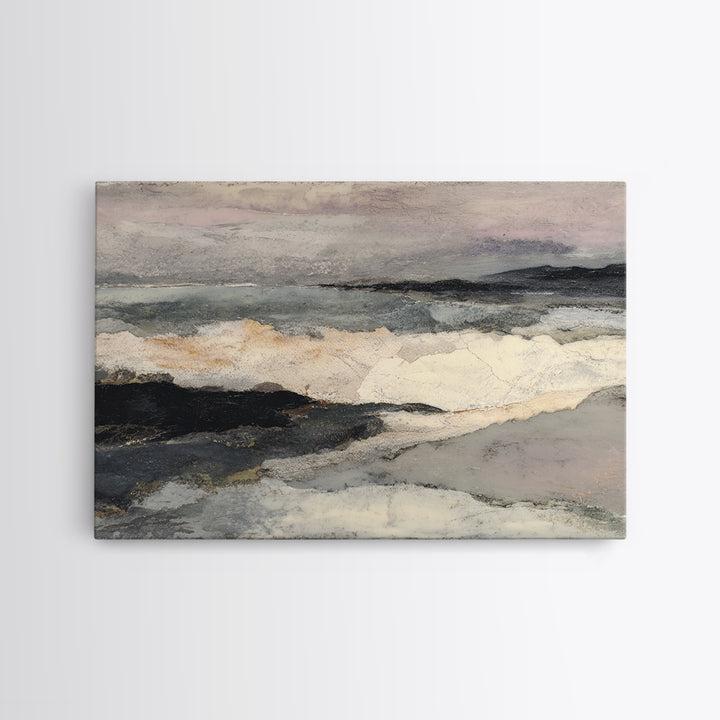Abstract Arch Shapes Framed Canvas Print, Scandinavian Art, Gallery Decor, Living Room Decor, Abstract Art, Nordic, Home Decor, SCA-3x2-90