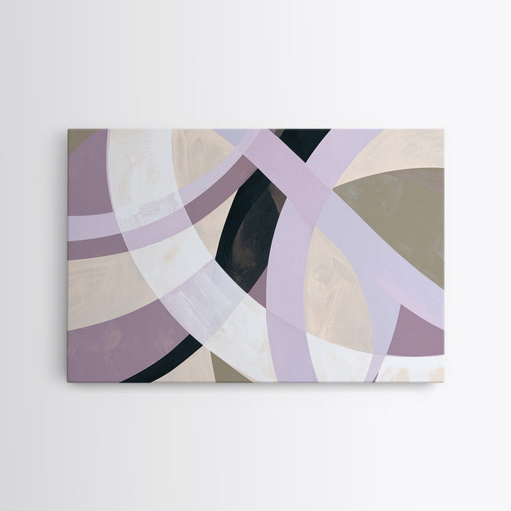 Crystal Grid Pattern Framed Canvas Print, Sacred Geometry Art, Boho Decor, Living Room Decor, Geometry, Spiritual Wall Art, SGA-3x2-9