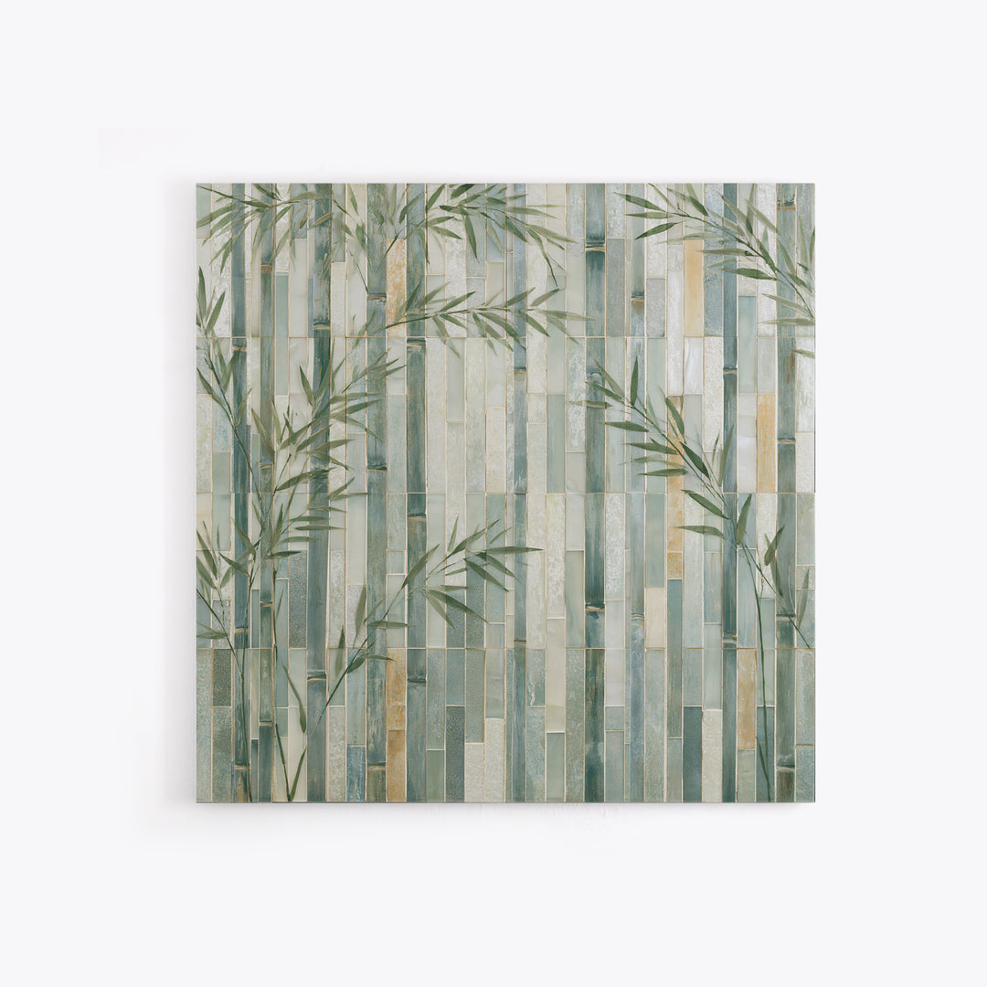 Misty Bamboo Forest Canvas Print, Spa Art, Fine Art Print, Spa Decor, Fine Art, Serenity, Wall Decor, Printable Wall Art, SPA-1x1-5