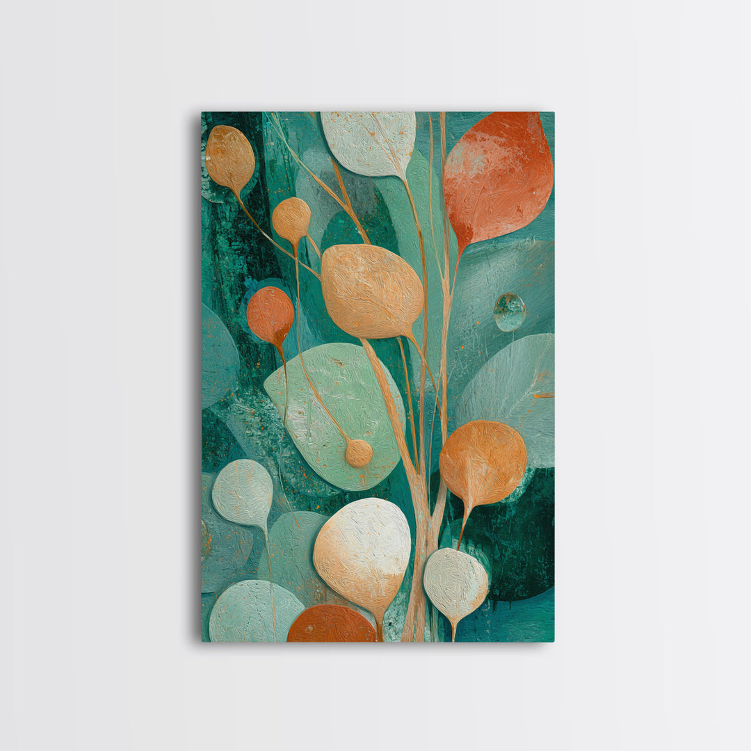 Soft Cloudscape in Cream and Sage Framed Canvas Print, Spa Art, Animal Art, Spa Decor, Fine Art, Serenity, Gallery Decor, SPA-2x3-93