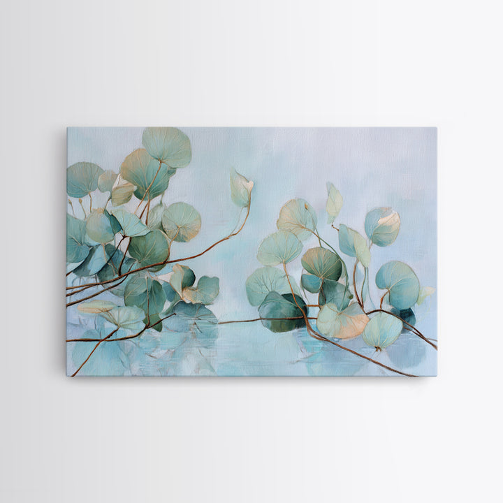 Pebble Texture Abstract Framed Canvas Print, Spa Art, Abstract Print, Spa Decor, Abstract Art, Serenity, Esthetician Decor, SPA-3x2-91