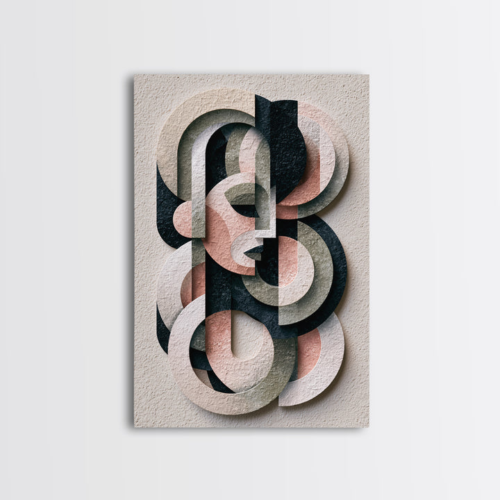 Abstract Aura Portrait Canvas Print, Spiritual Art, Luxury Decor, Living Room Decor, Fine Art, Spirit, Digital Art, Printable, SPI-2x3-96