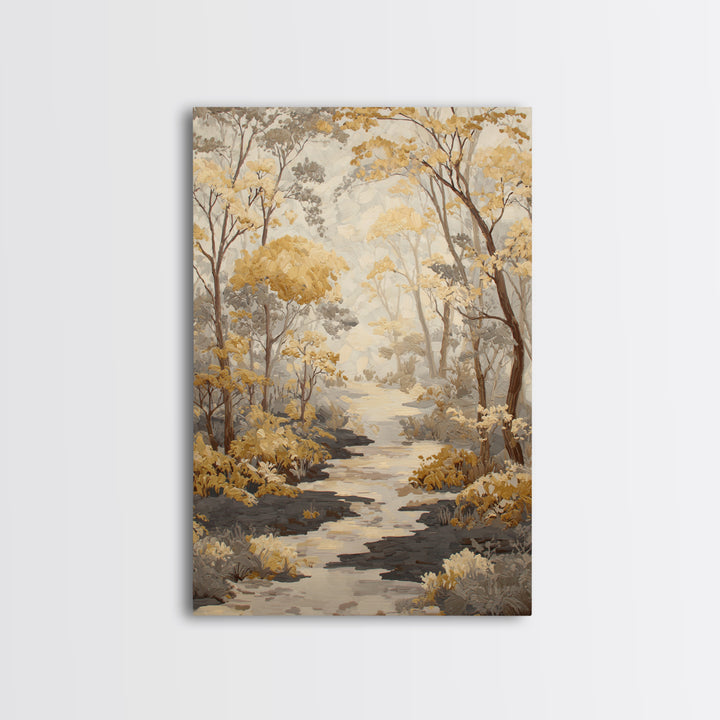 Classic Oil Painted Landscape Canvas Print, Traditional Art, Furry Art, Living Room Decor, Fine Art, Classic, Fine Art Print, TRA-2x3-57