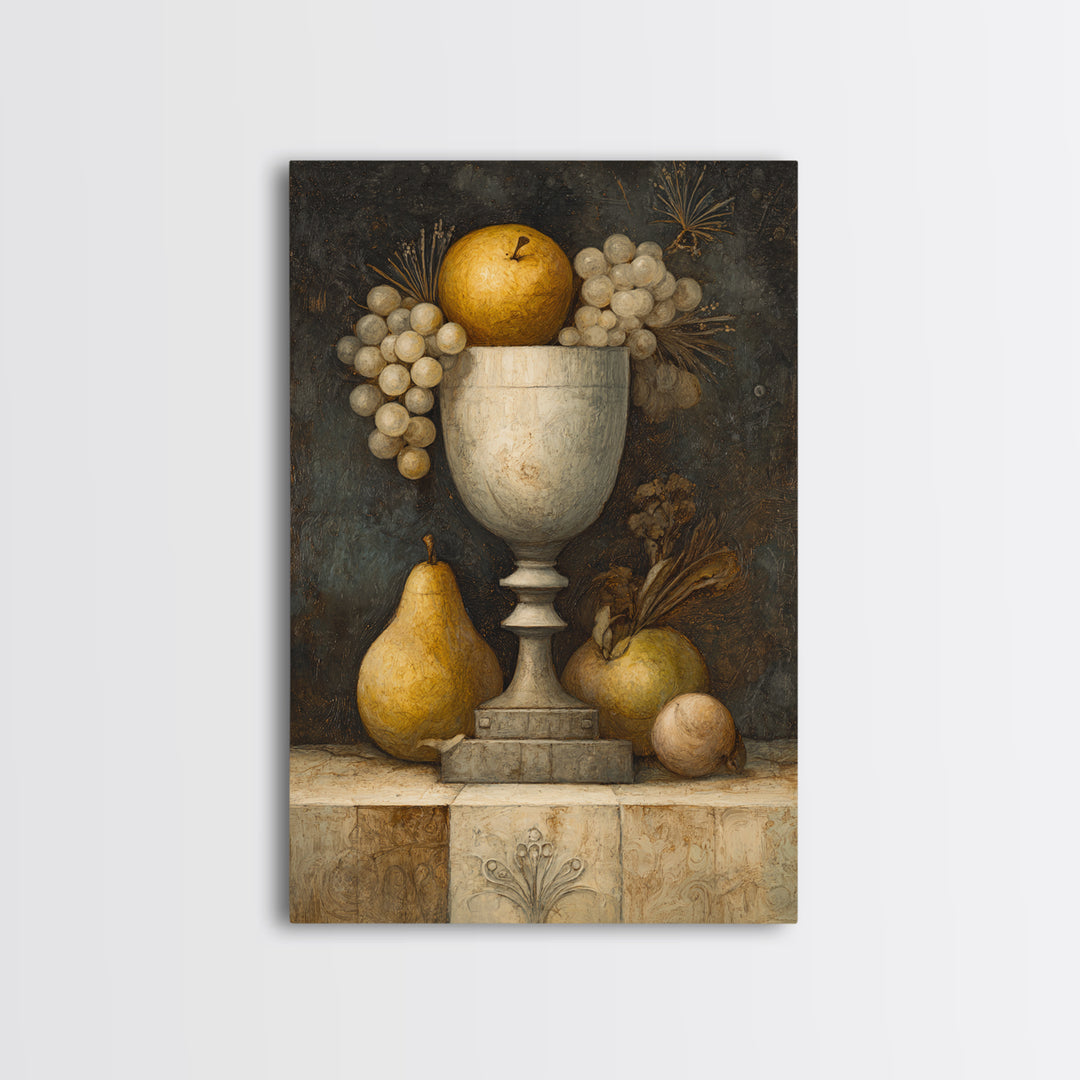 Elegant Nude Figure Study Framed Canvas Print, Traditional Art, Art Commission, Living Room Decor, Oil Painting, Classic, TRA-2x3-78