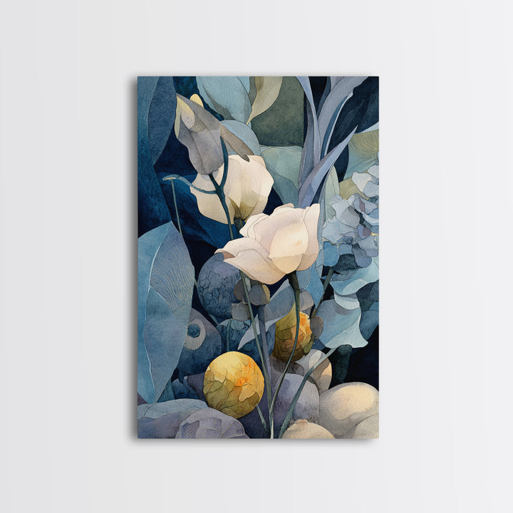 Tropical Fruit Market Arrangement Canvas Print, Tropical Art, Coastal Wall Art, Living Room Decor, Tropic, Beach Prints, TRO-2x3-71