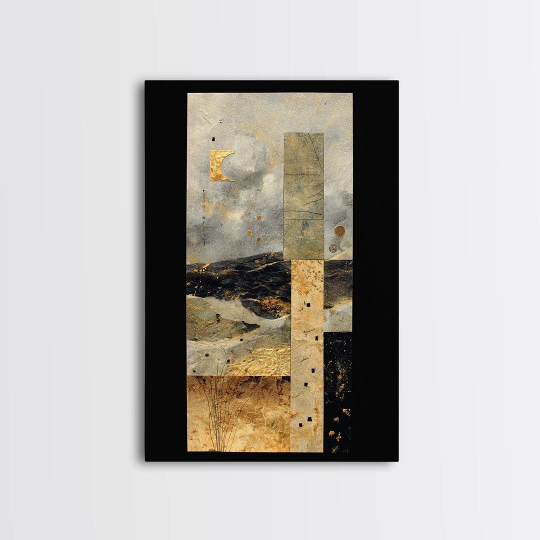 Taxi Cab Motion Blur Canvas Print, Urban Art, Gay Art, Living Room Decor, Abstract Art, Urban, Minimalist Decor, URB-2x3-11