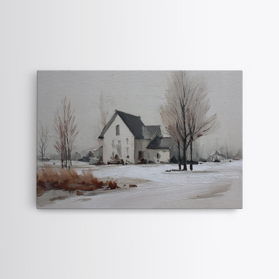 Black and White Architectural Study Framed Canvas Print, Wall Art, Textured Painting, Living Room Decor, Fine Art, WAL-3x2-60