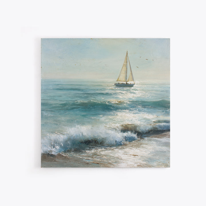 Honeymoon Coastal Sunset Framed Canvas Print, Wedding Art, Custom Wedding, Living Room Decor, Fine Art, Romance, Boho Decor, WED-1x1-65