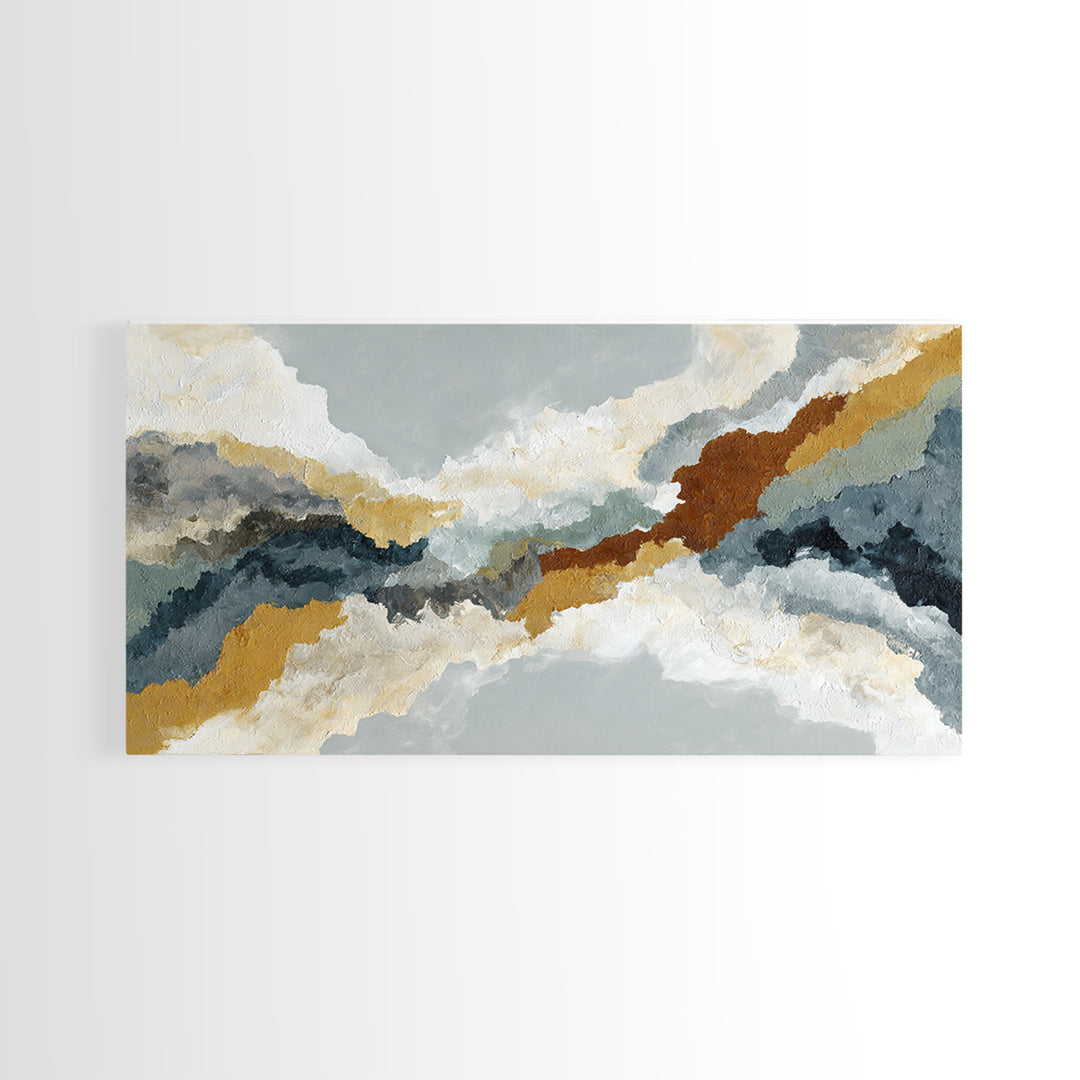 Bridal Veil Texture Abstract Framed Canvas Print, Wedding Art, Printable Art, Living Room Decor, Abstract Art, Romance, WED-2x1-51