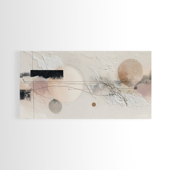 Bridal Veil Texture Abstract Framed Canvas Print, Wedding Art, Custom Painting, Living Room Decor, Abstract Art, Romance, WED-2x1-99