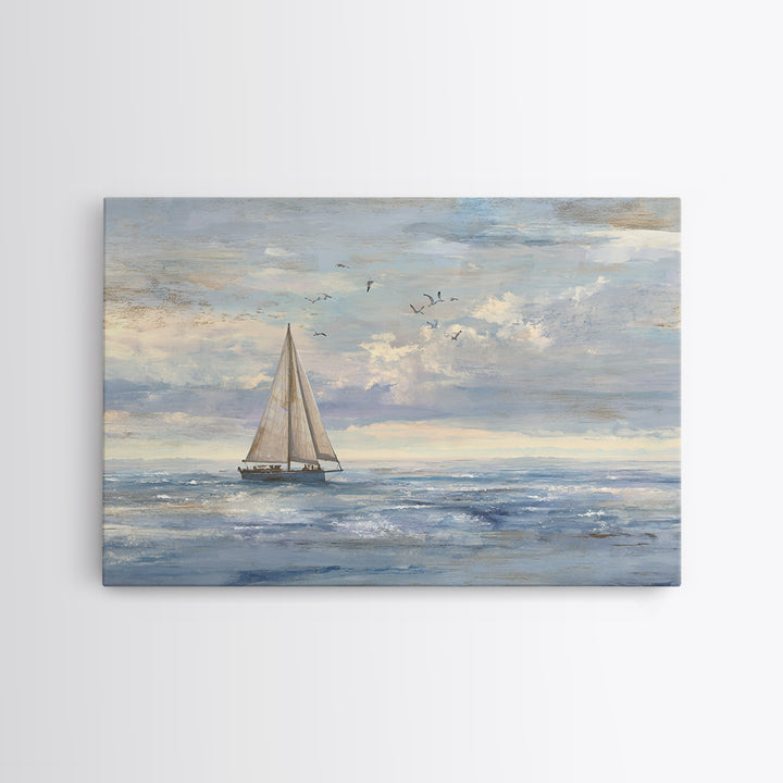 Honeymoon Coastal Sunset Framed Canvas Print, Wedding Art, Jewish Art, Living Room Decor, Romance, Personalized Wedding, WED-3x2-45