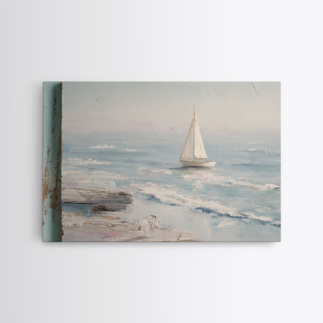 Honeymoon Coastal Sunset Framed Canvas Print, Wedding Art, Jewish Art, Living Room Decor, Romance, Personalized Wedding, WED-3x2-69