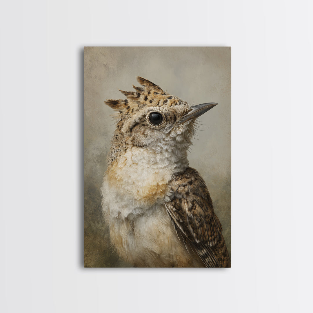 Bird Delivering a Tiny Love Letter Canvas Print, Whimsical Art, Wall Decor, Living Room Decor, Fine Art, Wonder, Printable Art, WHI-2x3-31
