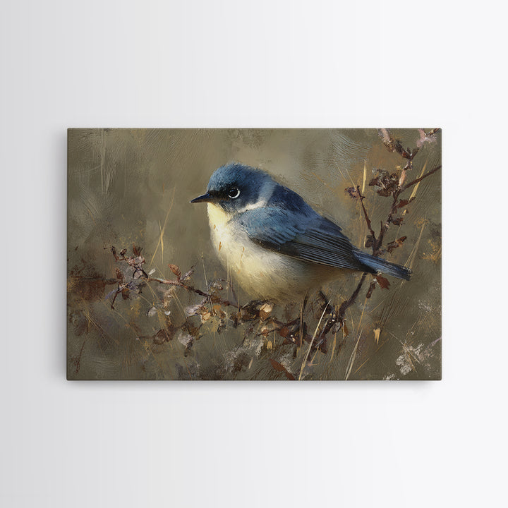 Bird Delivering a Tiny Love Letter Framed Canvas Print, Whimsical Art, Nursery Wall Art, Living Room Decor, Fine Art, Wonder, WHI-3x2-99