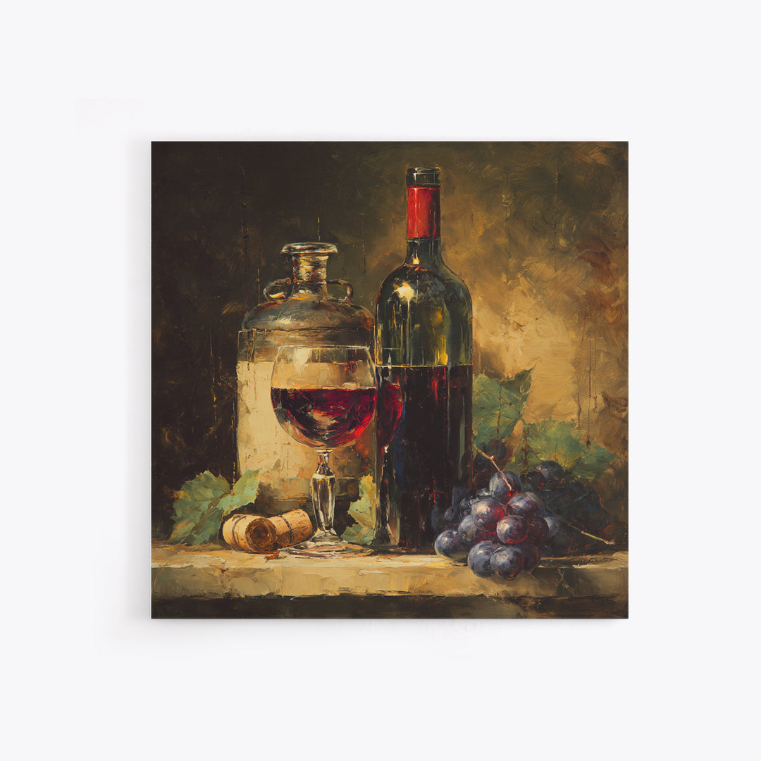 Red Wine Swirl Abstract Canvas Print, Winery Art, Wall Art Print, Winery Decor, Abstract Art, Vineyard, Gallery Decor, WIN-1x1-31
