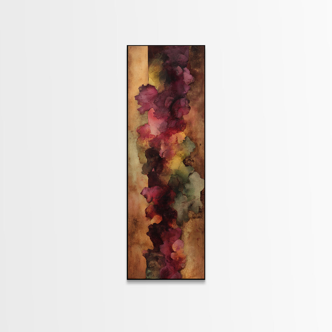 Red Wine Swirl Abstract Canvas Print, Winery Art, Wall Art Print, Winery Decor, Abstract Art, Vineyard, Gallery Decor, WIN-1x3-43