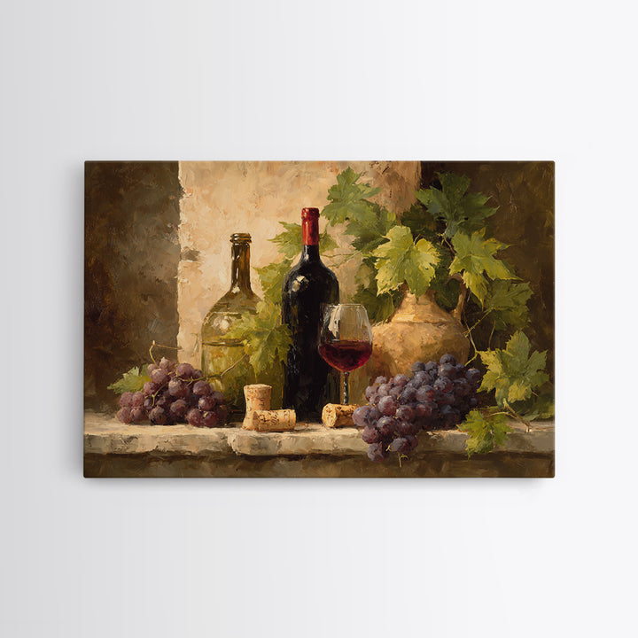 Corks Arranged as Geometric Pattern Canvas Print, Winery Art, Farmhouse Decor, Winery Decor, Abstract Art, Vineyard, Bar Art, WIN-3x2-22