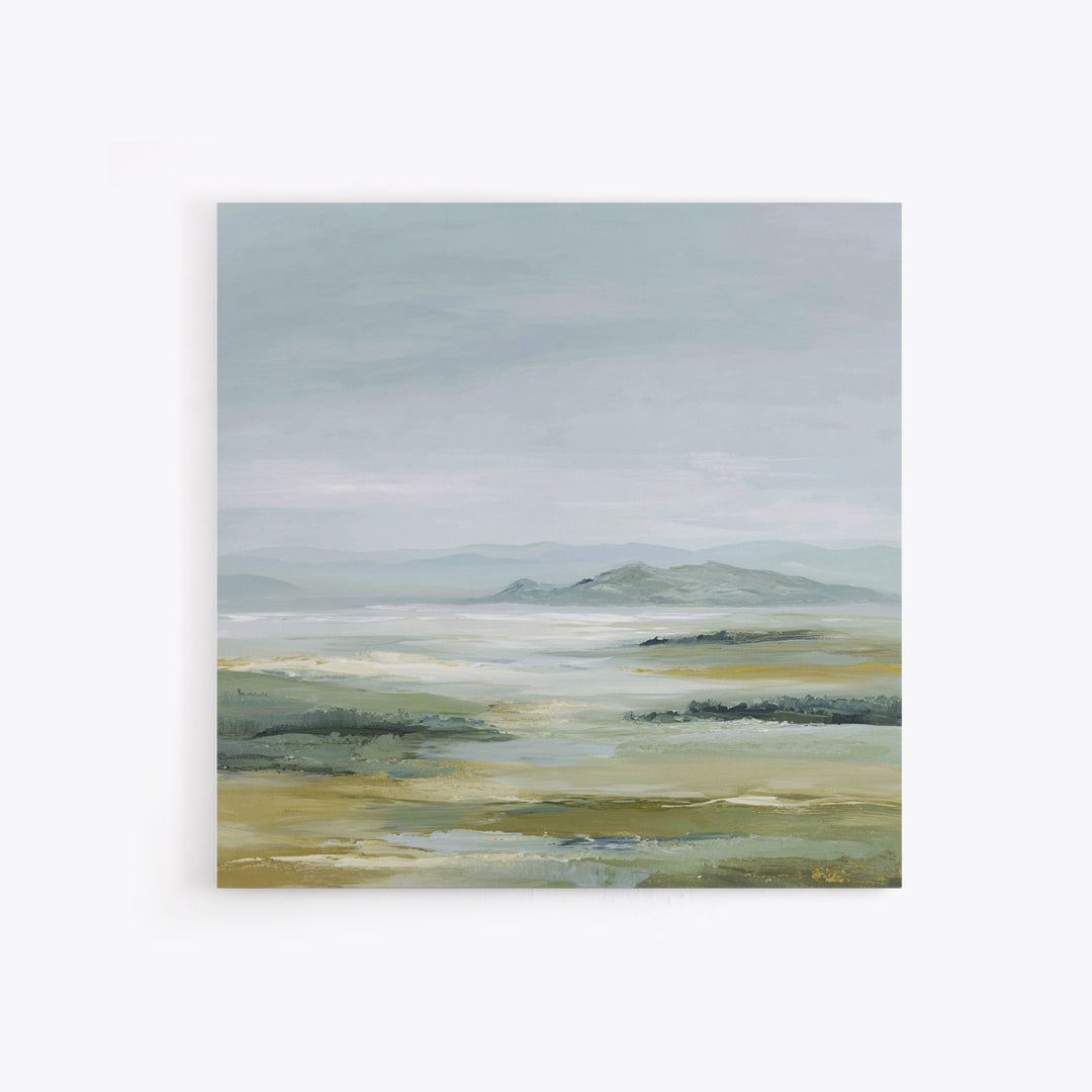 Calming Landscape with Open Sky and Gentle Canvas Print, Waiting Room Art, Dental Office Decor, Waiting Room Decor, Calm, WRA-1x1-1