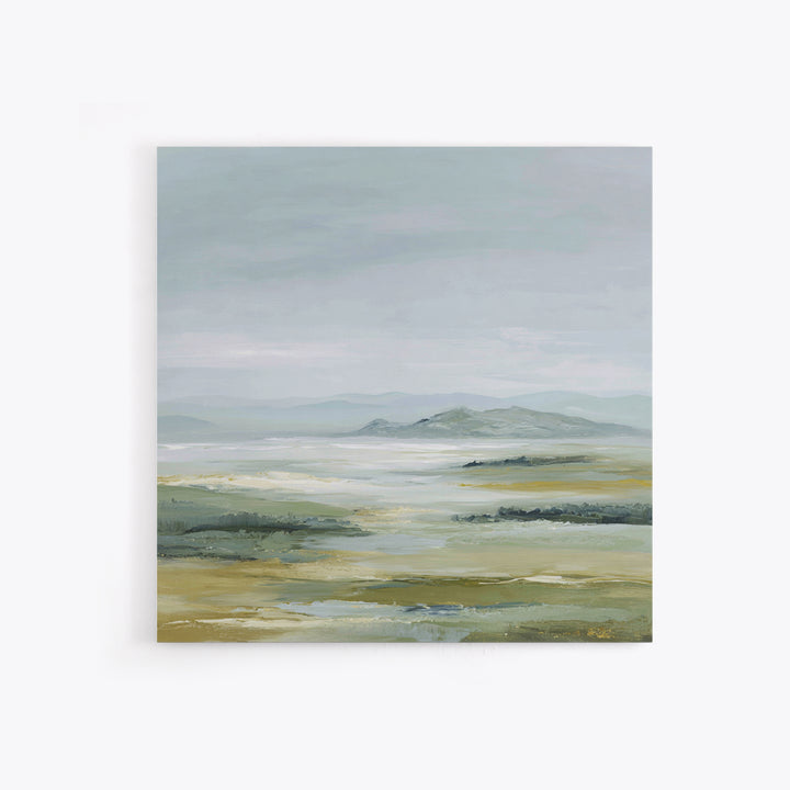 Calming Landscape with Open Sky and Gentle Canvas Print, Waiting Room Art, Dental Office Decor, Waiting Room Decor, Calm, WRA-1x1-1