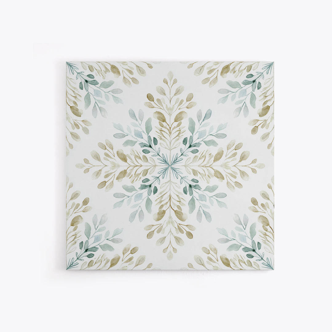 Neutral Botanical Branch Framed Canvas Print, Waiting Room Art, Minimalist Wall Art, Waiting Room Decor, Oil Painting, Calm, WRA-1x1-27