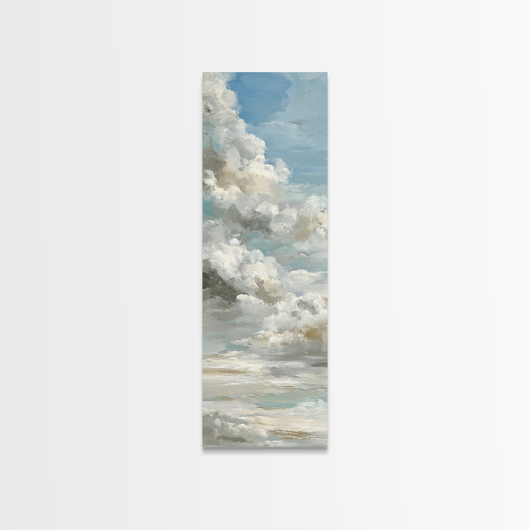 Large Cloudscape with Hopeful Light Canvas Print, Waiting Room Art, Room Decor, Waiting Room Decor, Calm, Bedroom Decor, WRA-1x3-28