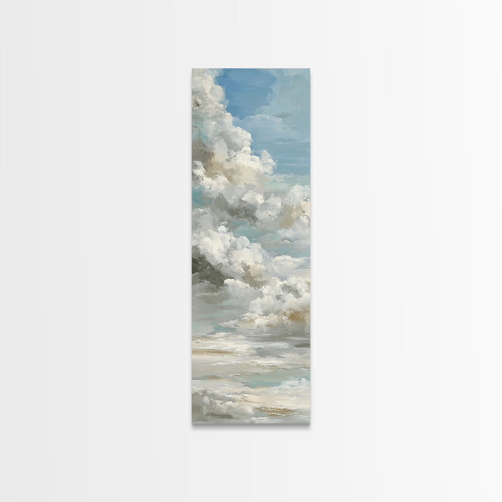 Large Cloudscape with Hopeful Light Canvas Print, Waiting Room Art, Room Decor, Waiting Room Decor, Calm, Bedroom Decor, WRA-1x3-28