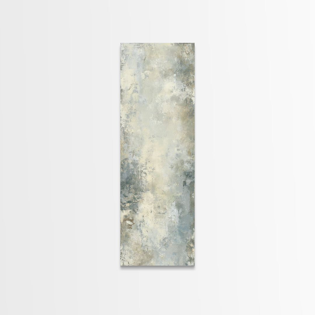 Light Marble Texture Abstract Framed Canvas Print, Waiting Room Art, Printable Art, Waiting Room Decor, Fine Art, Calm, WRA-1x3-84