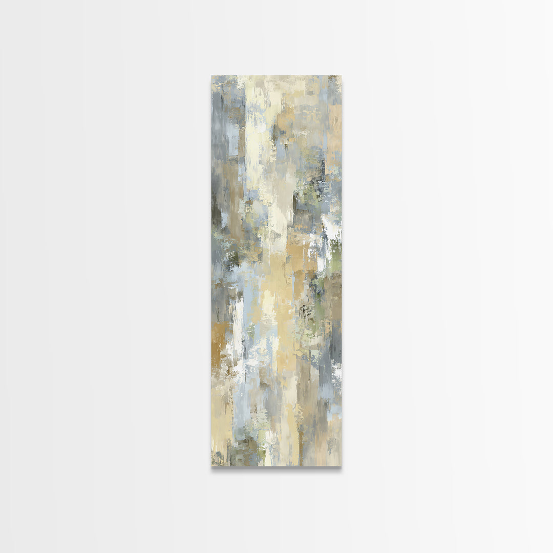 Warm Desert Sunrise Canvas Print, Waiting Room Art, Dental Art, Waiting Room Decor, Fine Art, Calm, Textured Painting, WRA-1x3-97