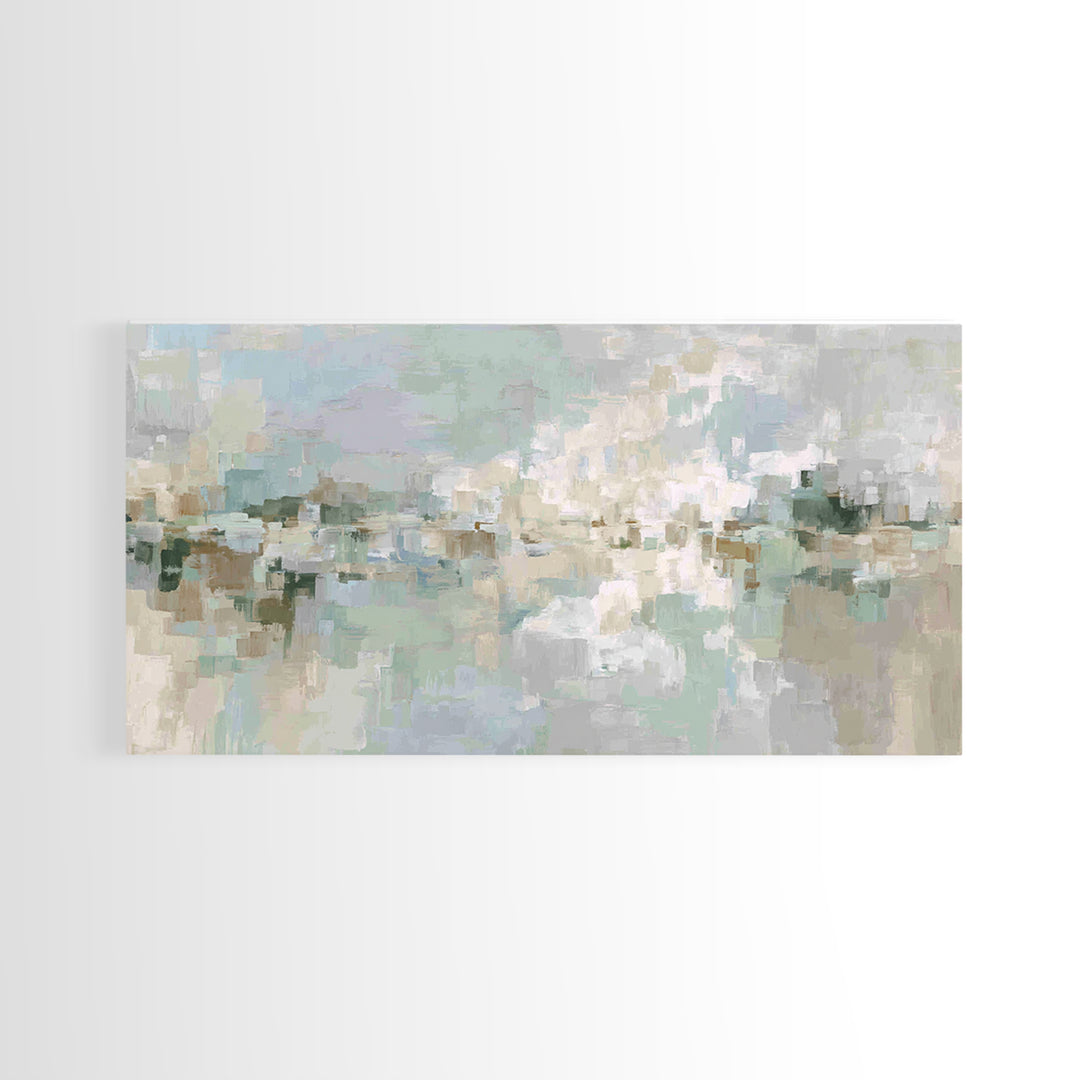 Modern Neutral Arch Abstraction Canvas Print, Waiting Room Art, Contemporary Art, Waiting Room Decor, Abstract Art, Calm, WRA-2x1-17