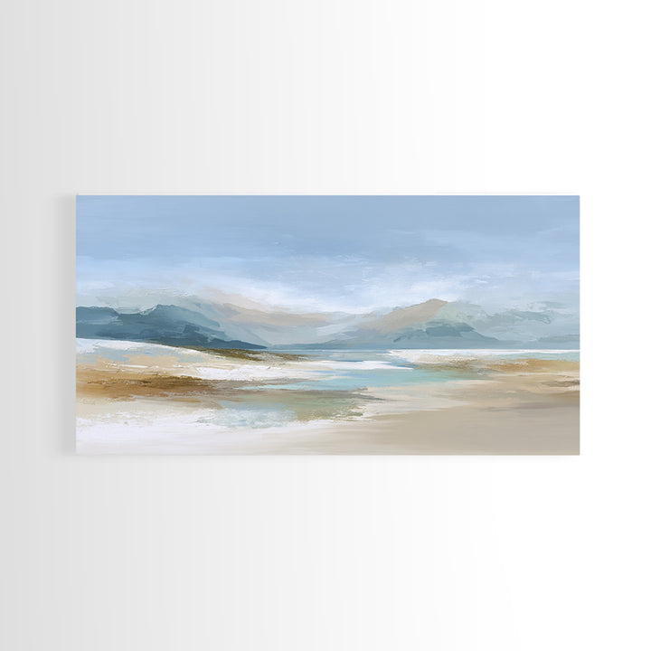 Modern Neutral Arch Abstraction Canvas Print, Waiting Room Art, Contemporary Art, Waiting Room Decor, Abstract Art, Calm, WRA-2x1-41