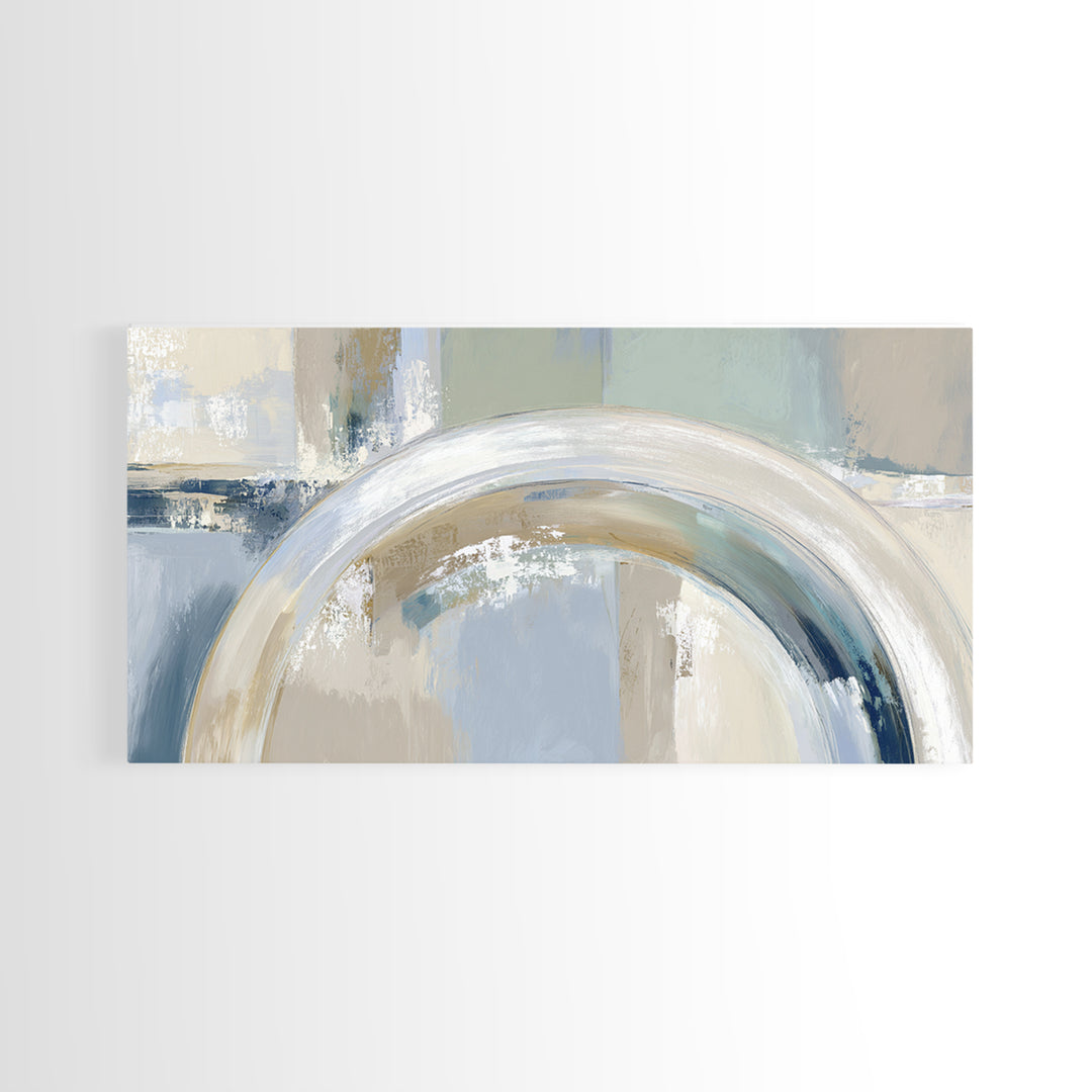Modern Neutral Arch Abstraction Canvas Print, Waiting Room Art, Wall Sculpture, Waiting Room Decor, Calm, Dog Wall Art, WRA-2x1-89