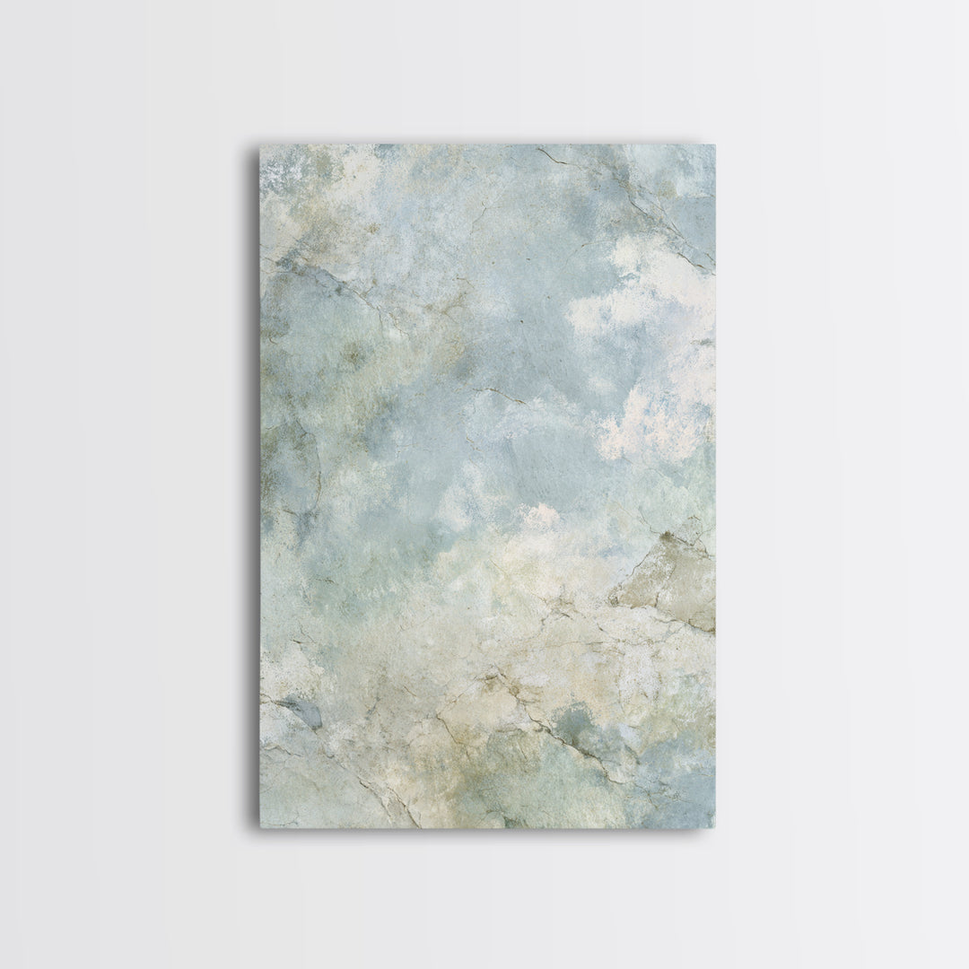 Light Marble Texture Abstract Framed Canvas Print, Waiting Room Art, Contemporary Art, Waiting Room Decor, Abstract Art, Calm, WRA-2x3-80