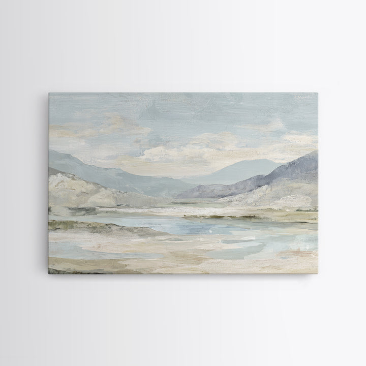Light Marble Texture Abstract Framed Canvas Print, Waiting Room Art, Fine Art Print, Waiting Room Decor, Abstract Art, Calm, WRA-3x2-100