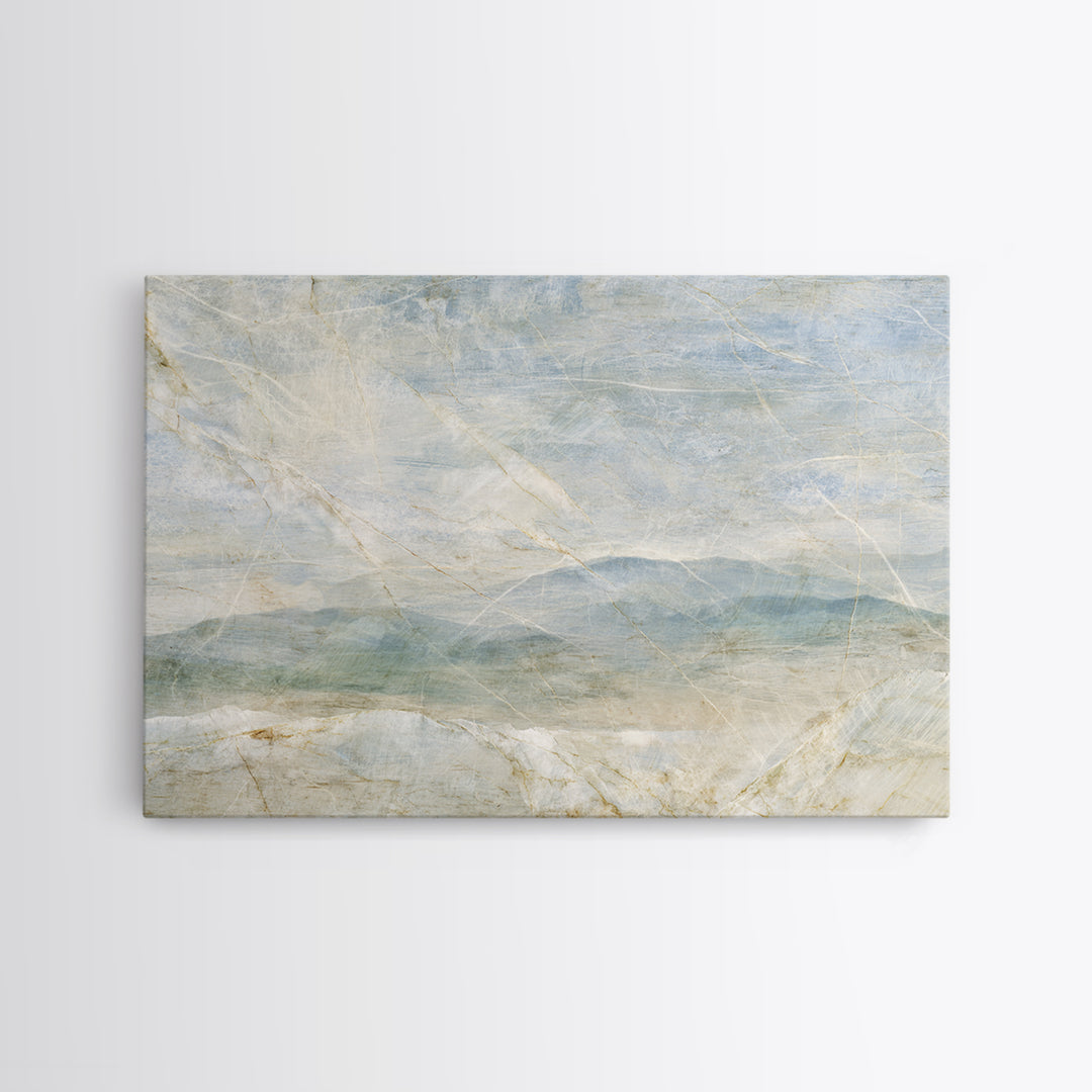Light Marble Texture Abstract Canvas Print, Waiting Room Art, Office Decor, Waiting Room Decor, Abstract Art, Calm, WRA-3x2-4