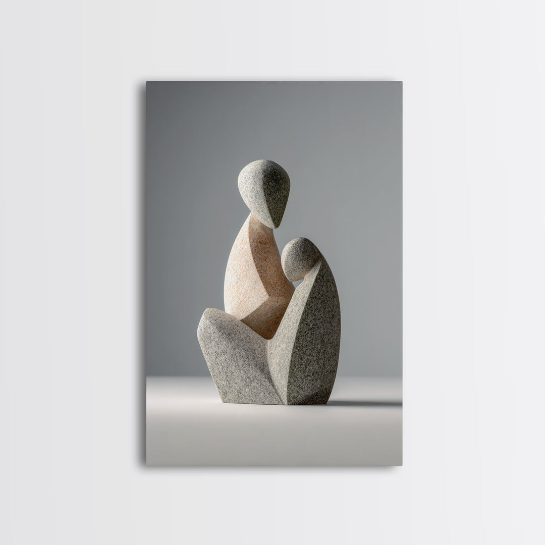 Seated Meditation Figure Canvas Print, Yoga Studio Art, Custom Wall Art, Yoga Studio Decor, Balance, Feminine Wall Art, YSA-2x3-81