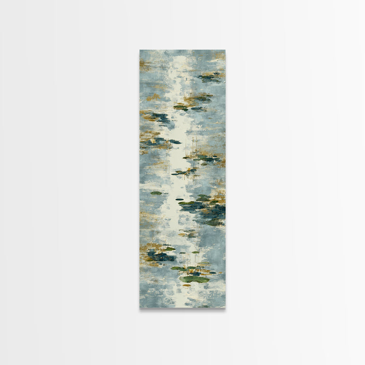 Water Ripple Circle Canvas Print, Zen Art, Beach Decor, Living Room Decor, Fine Art, Zen, Modern Decor, Fine Art Print, ZEN-1x3-73