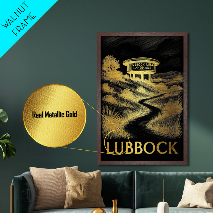 Lynn Massachusetts travel, Metallic Gold Print, Best Friend Gifts, Metal Art, Wood Framed Art, Birthday Travel Gift