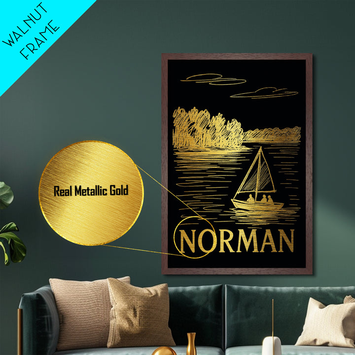 North Las Vegas Nevada art, Metallic Gold Art, Travel Art Prints, Metal Art, Wood Framed Art, Adventure Lover Gift, Traveler Gift