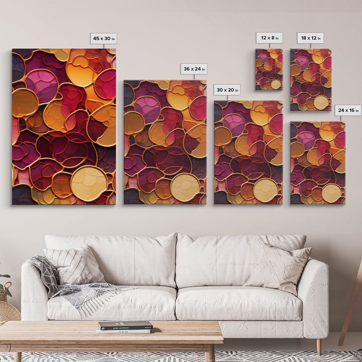 Abstract Wall Art, Colorful Wall Print, Canvas Print, Wall Art, 3 Piece Wall Art, Abstract Art Print, Modern Home Decor, Girls Room Decor