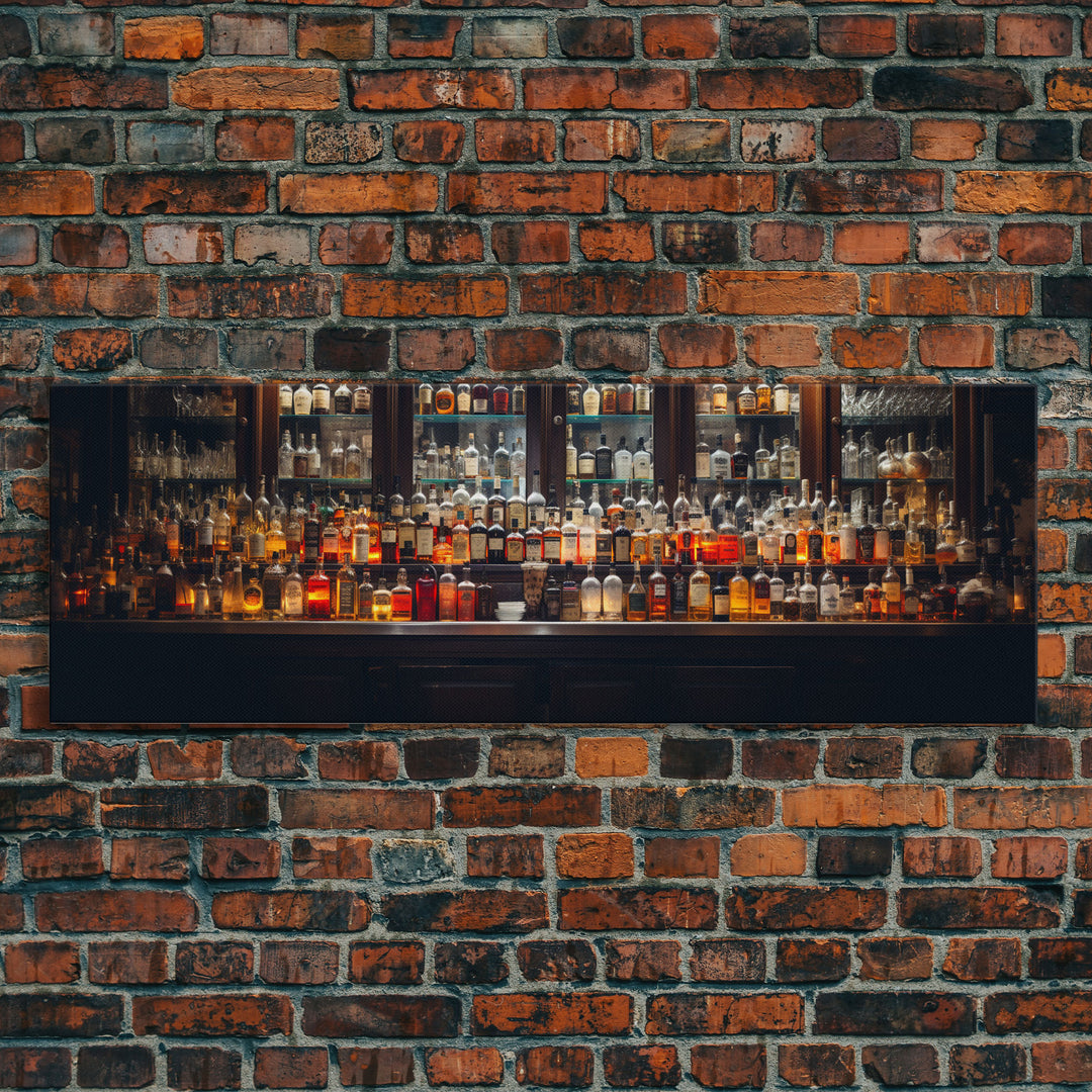The Spirits Cabinet, Bar Cart Decor, Framed Wall Art, Vintage Liquor Cabinet Photography Print, Bar Decor, Home Bar Decor, Western Art