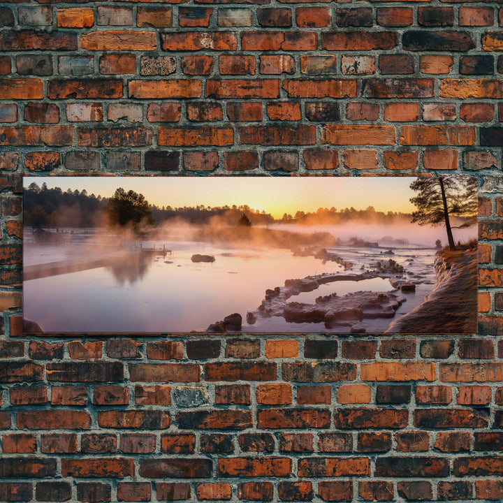 Panoramic Print of Hot Springs Arkansas, Extra Large Wall Art, Panoramic Wall Art, Panoramic Landscape Print, Landscape Photography