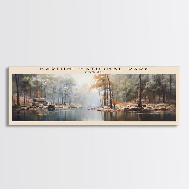 Karijini National Park Travel Poster Print, Framed Canvas Wall Art, Metal Wall Art, COUNTRY art, Gift For Him, Travel Wall Art, Travel Lover Gift