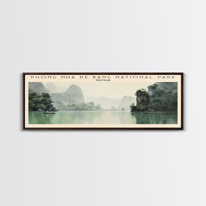 Phong Nha Ke Bang National Park Wall Art Travel Poster Print, Gift For Travel Lover, Vacation Gift, COUNTRY Wall Art, Home Decor, Original Art