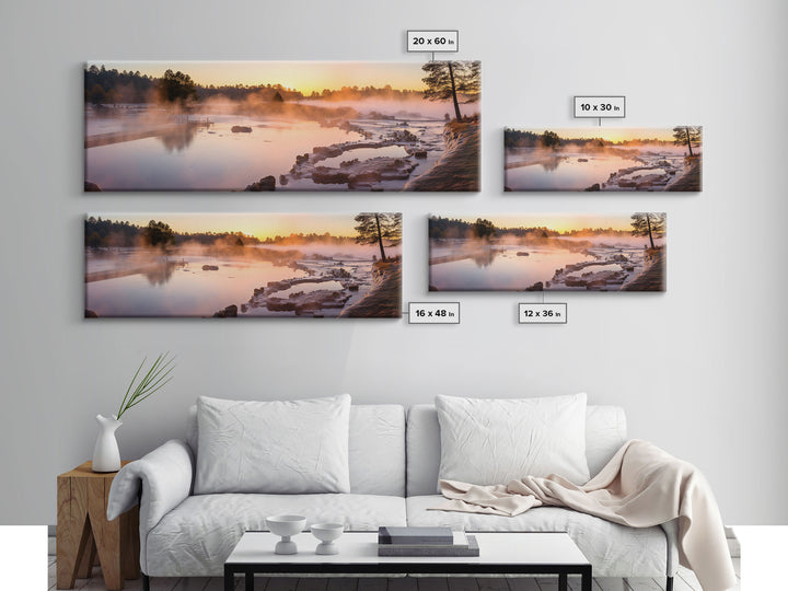 Panoramic Print of Hot Springs Arkansas, Extra Large Wall Art, Panoramic Wall Art, Panoramic Landscape Print, Landscape Photography