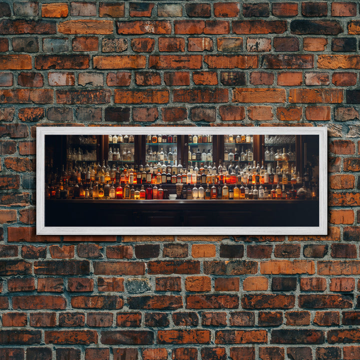 The Spirits Cabinet, Bar Cart Decor, Framed Wall Art, Vintage Liquor Cabinet Photography Print, Bar Decor, Home Bar Decor, Western Art